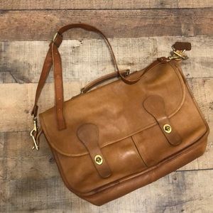 Vintage coach messenger/laptop bag